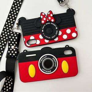 Minnie and Mickey Mouse iPhone X cases